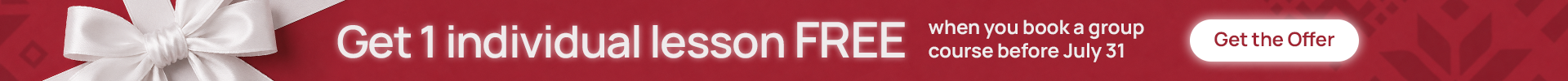 Learn Ukrainian - free private lesson